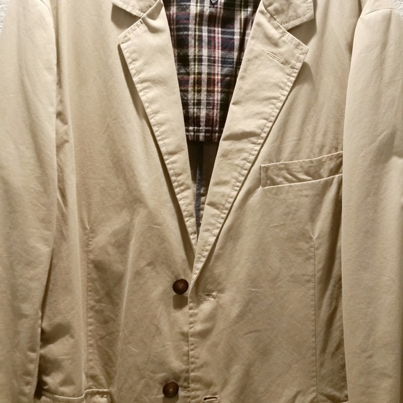 Tommy Hilfiger Khaki Sport Coat Trim Fit Medium - Picture 1 of 4